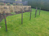 Permanent Garden Fencing-Panels-Dog Barrier Fence Poultry Pen-Various Heights