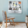 Wall-mounted Drop-leaf Table Folding Floating Laptop Desk Workstation Space Save