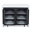 Folding Outdoor Aluminum Camping Kitchen Unit Storage Station Cook Table w/ Bag