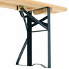 Folding Wooden Beer Table and Bench Set Garden Outdoor Bistro Bench Desk Chairs