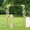 Wedding Square/Round/Arched Door Backdrop Stand Flowers Display Frame Metal Rack