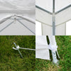 3x3m Gazebo Marquee Heavy Duty Garden Party Canopy Waterproof Tent with 4 Sides