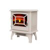 NEW Electric Fireplace Heater Black Stove w/ LED Flame Effect Freestanding