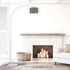 Metal Floor Lamp 131-186cm Bright Standing Lamp for Living Rooms Reading Lamp