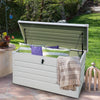 Garden Deck Box 350L Storage Sheds Waterproof Outdoor Lockable Storage Box
