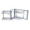 Blind Corner Bracket & Plates Cabinet Pull Out Drawer Base Shelve Storage Basket