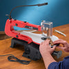 Scroll Saw Blade Cutter Table Jigsaw Dust Blower LED Light Variable Speeds 125W