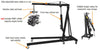 2 Ton Tonne Folding Hydraulic Engine Crane Workshop Hoist Lift Jack With Wheels