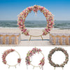 Metal Circle Arch Stand Wedding Birthday Decoration Background Wrought Prop Pipe