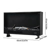 Home LED Fireplace Insert Wall Mounted Electric Inset Media Fire Freestand Feet