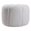 Sofa Ottoman Shoe Bench Velvet Pouf Seat Footrest Foot Stool Round Padded Stools
