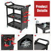 3 Tier Heavy Garage Workshop Tool Storage Trolley Cart Dolly 150kg mechanic diy
