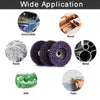 10pc 100mm Poly Strip Disc Wheel Paint Rust Removal Cleaner For Angle Grinder
