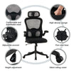 Office Chair Mesh Height Adjustable Ergonomic Desk Chair with Lumbar Support