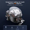 Electric Refrigerator 30L Portable Fridge Freezer 12V/24V For Camping Office Car