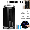 Portable 4L Cooler Air Conditioning Unit Fan Evaporative Humidifier With Remote