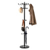 Coat Stand Garment Rack Marble Base Jacket Umbrella Hanger Standing Hook Rack