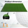 Golf Hitting Mat Artificial Turf Mat Indoor Outdoor Golf Practice Grass Mat