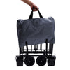 Heavy Duty Foldable Camping Outdoor Garden Trolley Cart Wagon Truck Wheelbarrow