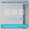 Large Bathroom Mirror Cabinet 1000x600 with LED Demister Shaver Socket 3 Colors