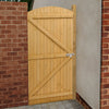 Wooden Garden Gate Pedestrian Wooden Gate Timber Entrance Pathway Cottage Gate