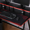 L Shaped Gaming Desk, Corner Computer Desk with Monitor Stand for Home Office, 1