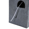 3 Cascading Bowl Stone Fountain Garden Water Features Outdoor Decor Solar Light