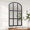 Large Arch Mirror Window Style Wall Mirror Home Decor Rustic Art Room Hallway UK