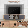 Wooden Display Table Home TV stand Media Console Table for TVs up to 65