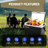 18L Mini Fridge Portable Refrigerator Car Camping Office Electric Freezer Klmdbz