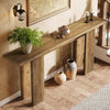 70.87-Inch Extra Long Console Table for Entryway, Mid-Century Modern Sofa Table