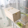 Large Bird Breeding Box Cage Nest For Parrot Nesting House Lovebirds Finch Wood