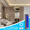 Portable Cooling Fan 3 Modes Adjustable Ac Silent Air Cooler Space-saving
