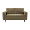 Dusk Sloane Olive Velvet 2 Seater Sofa RRP £636