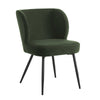 Dusk Mabel Dark Olive Velvet Set of 2 Dining Chairs RRP £