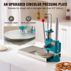 VEVOR 9.5"/24cm Manual Pizza Dough Press Machine Household Pizza Pastry Sheeter