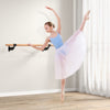 Wall-Mounted Ballet Barre 4 FT Single Ballet Bar Beech Wood Ballet Equipment