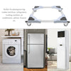 4 Wheel Movable Washing Machine Base Refrigerator Undercarriage Stand Load 250KG