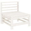 Lechnical 9 Piece Garden Set White Solid Wood Pine,Garden Set,Patio G6E9