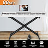 Mustar Portable Digital Piano 88 Semi Weighted Keys Keyboard Pedal Stand MIDI