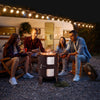 New 3-in-1 Charcoal BBQ Smoker Round Charcoal Barbecue Grill for Outdoor Camping