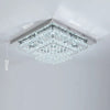 20-100cm Flush Mount Modern Square Ceiling Chandelier Crystal Light Lamp Pendant