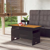 Tidyard Garden Table Coffee Table Weather Resistant, Patio Table with Lift M8I4