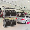 120 x 40 x 180CM 3-Tier Industrial Tire Rack Storage Tyre Rack Adjustable Shelve