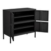 Home Office Metal Filing Cabinet Printer Stand Adjustable Shelf Storage Cupboard