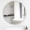 40/50/60/80cm Round Mirror Wall Mount Bathroom Vanity Makeup Metal Frame