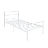 Simple Budget metal bed Single bed Frame w/Mattresses Option Bedroom Furniture
