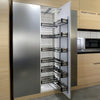 Pantry Pull Out Soft Closing Larder Kitchen Food Cupboard Adjustable Unit 6 Tier