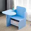 2 in 1 Children Chair Desk with Storage Bin Arts Craft Snack Toddler Kids Mysize