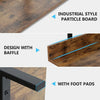 Rustic Wood Bookcase Bookshelf 5 Tier Industrial Storage Display Shelving Unit